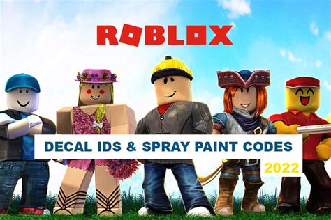 Roblox Decal IDs & Spray Paint Codes .